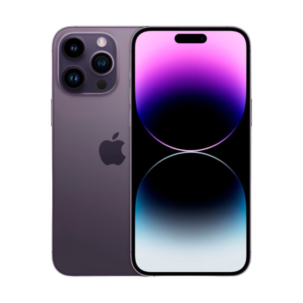 iPhone 14 Pro 128GB Morado E-SIM Reacondicionado Grado A + Brasalete Genérico