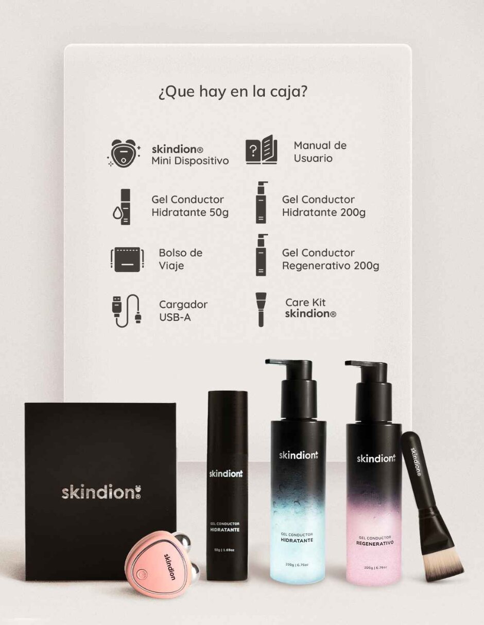 Skindion Beauty Kit: Tonificante Y Rejuvenecedor Facial
