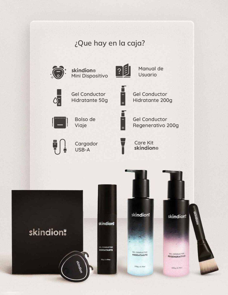 Skindion Beauty Kit: Tonificante Y Rejuvenecedor Facial