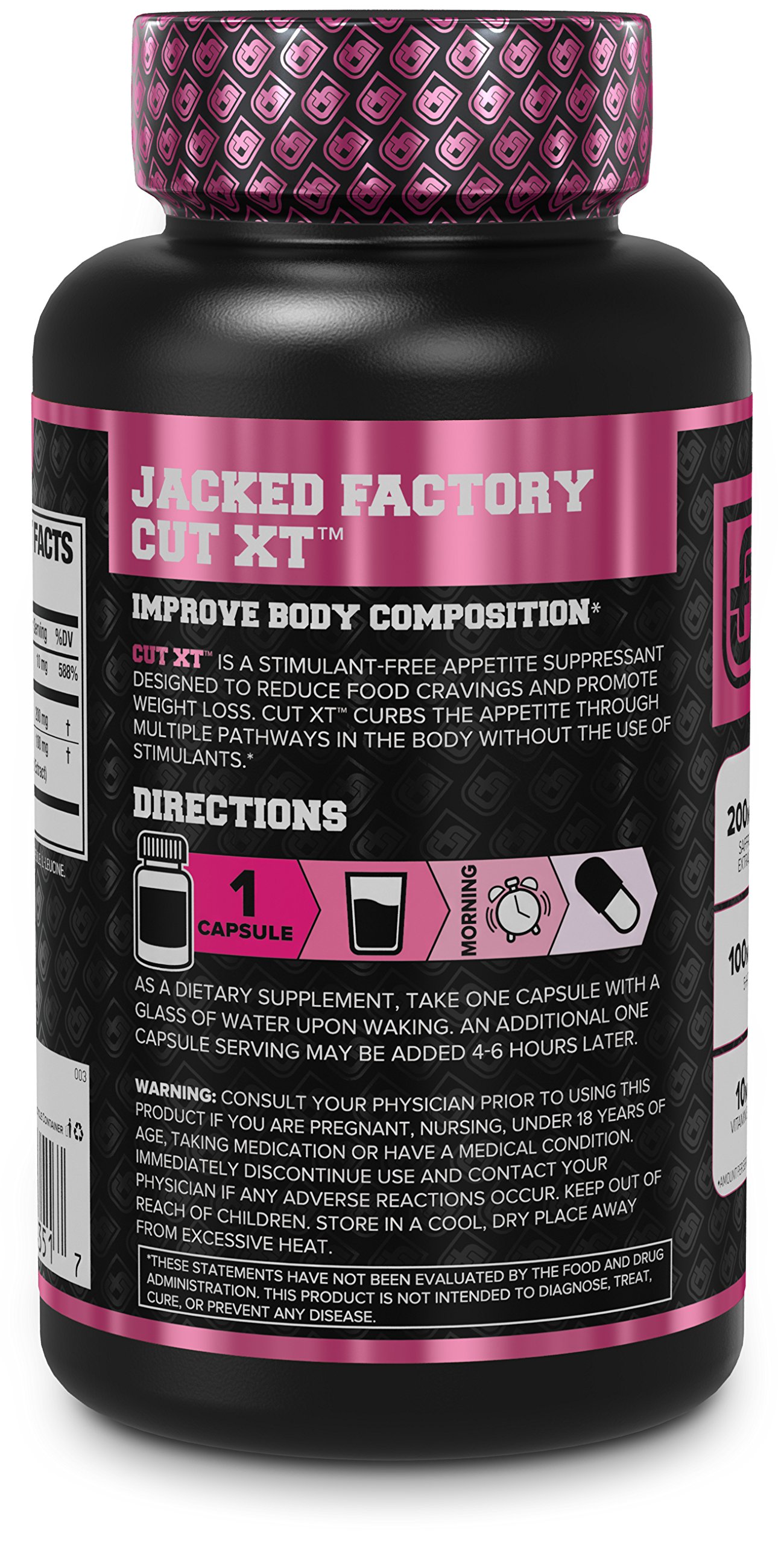 Cut XT Appetite Suppressant 30 cap - Supresor de apetito 