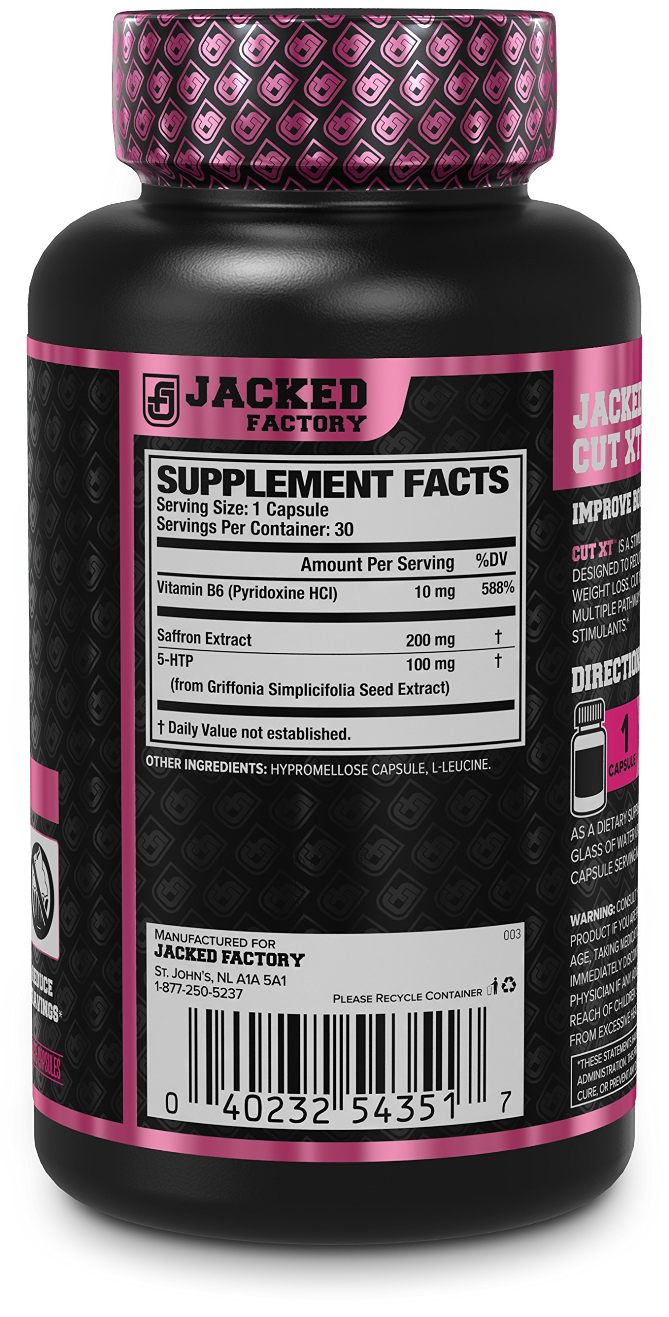 Cut XT Appetite Suppressant 30 cap - Supresor de apetito 