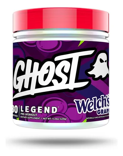 Ghost Legend Legend Pre Entreno 14.3oz 30 Serv Sabor Brutal Sin Creatina