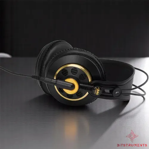 Audífonos Harman Akg K240 Studio Negro Produccion Djs Pro