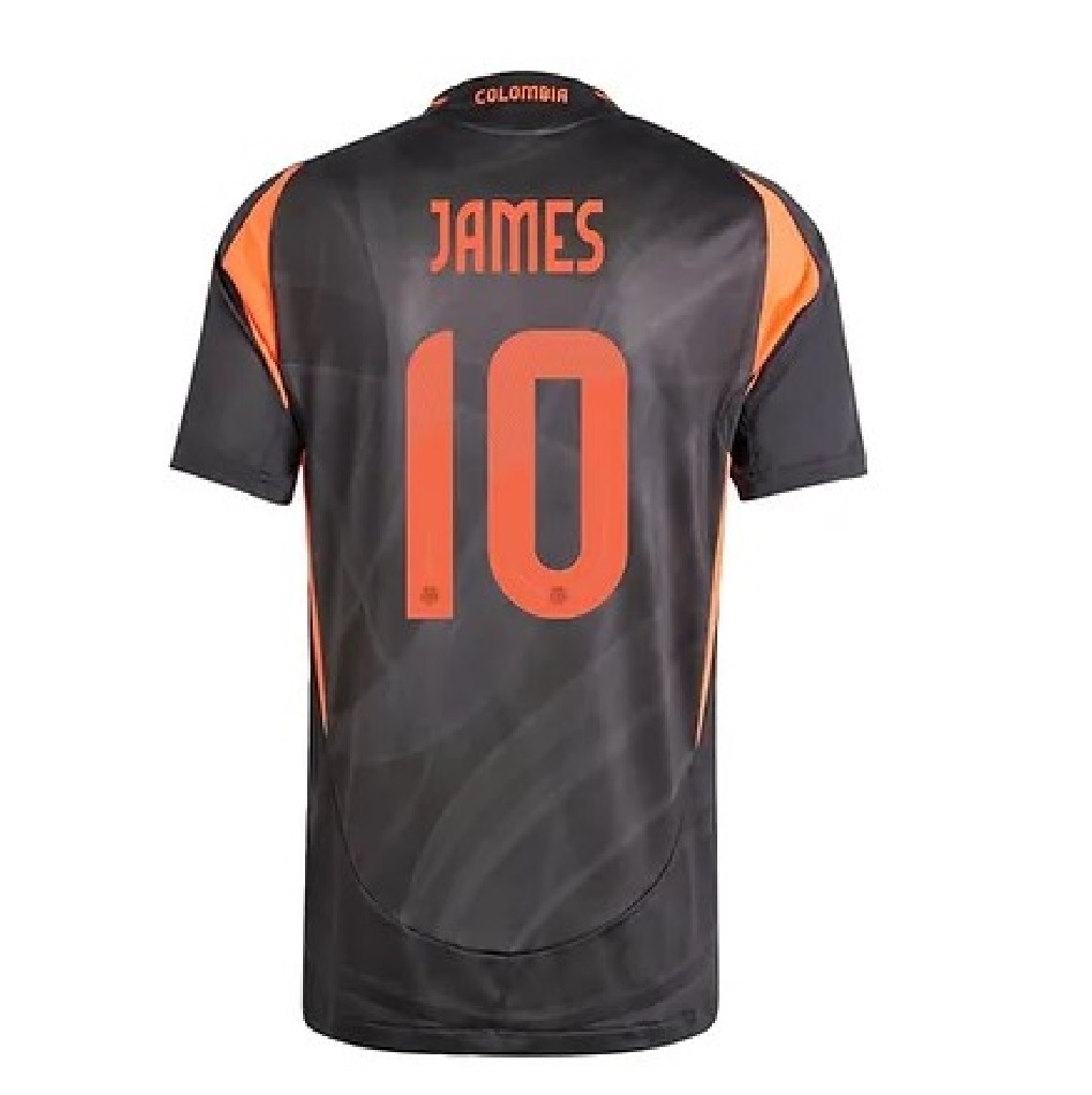 Jersey James Rodriguez 10 Seleccion 2025 Visita Negra  Talla M