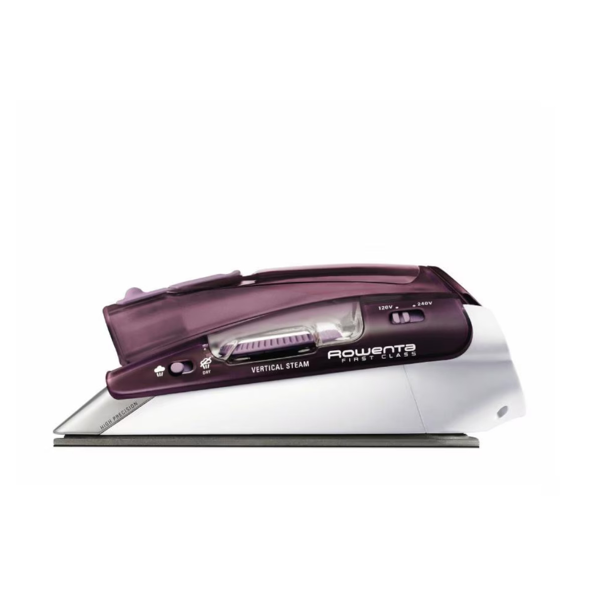 Plancha  Rowenta morado DA1560U2  suela acero inoxidable