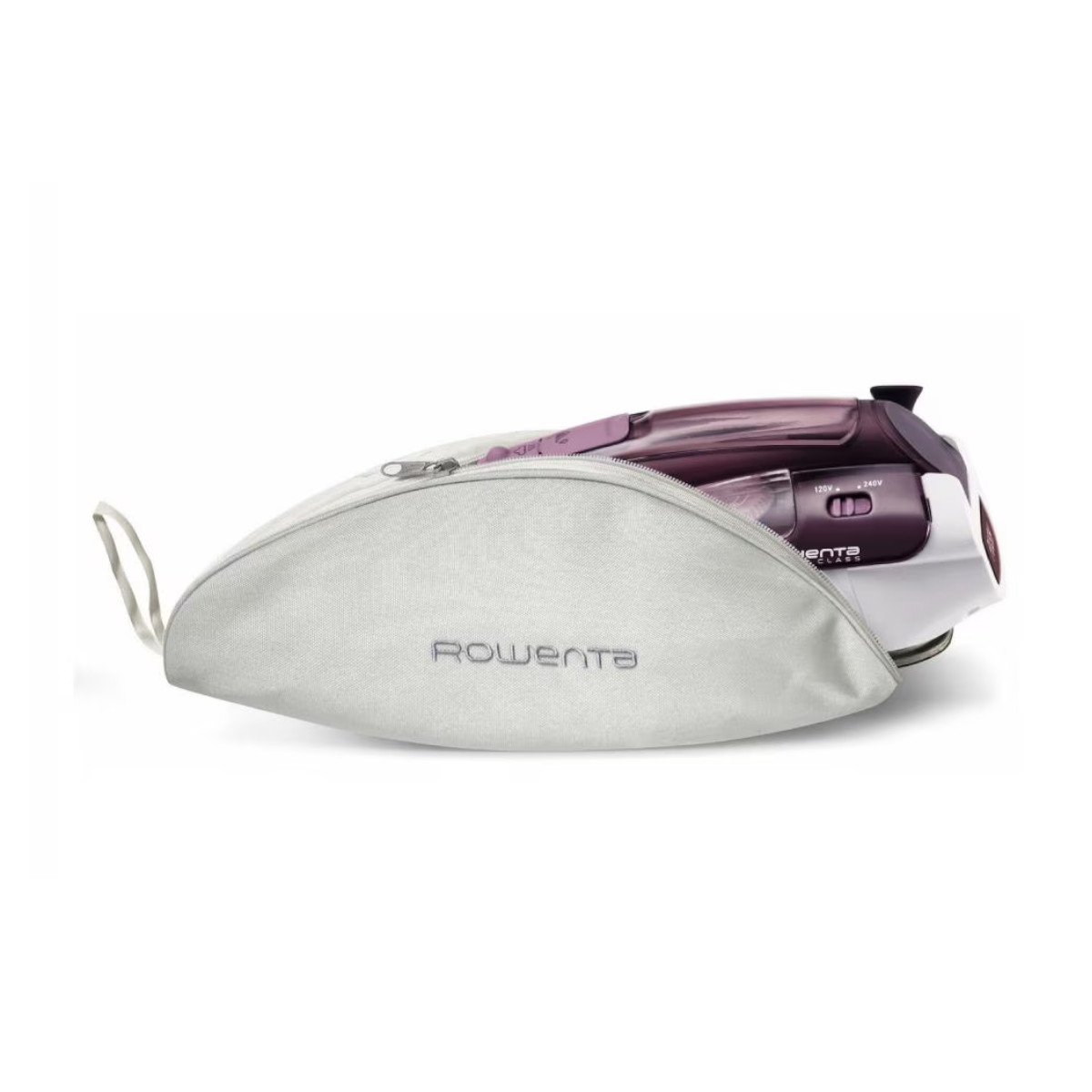 Plancha  Rowenta morado DA1560U2  suela acero inoxidable