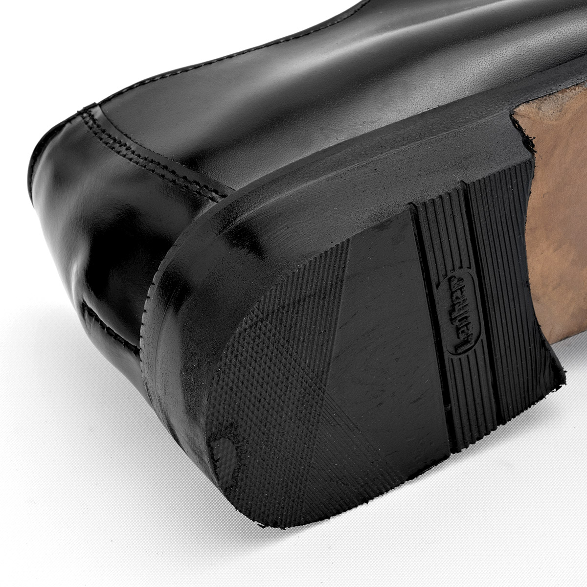 ZAPATO DE VESTIR PIEL  HOMBRE LEDTHER 131 NEGRO OSCARIA