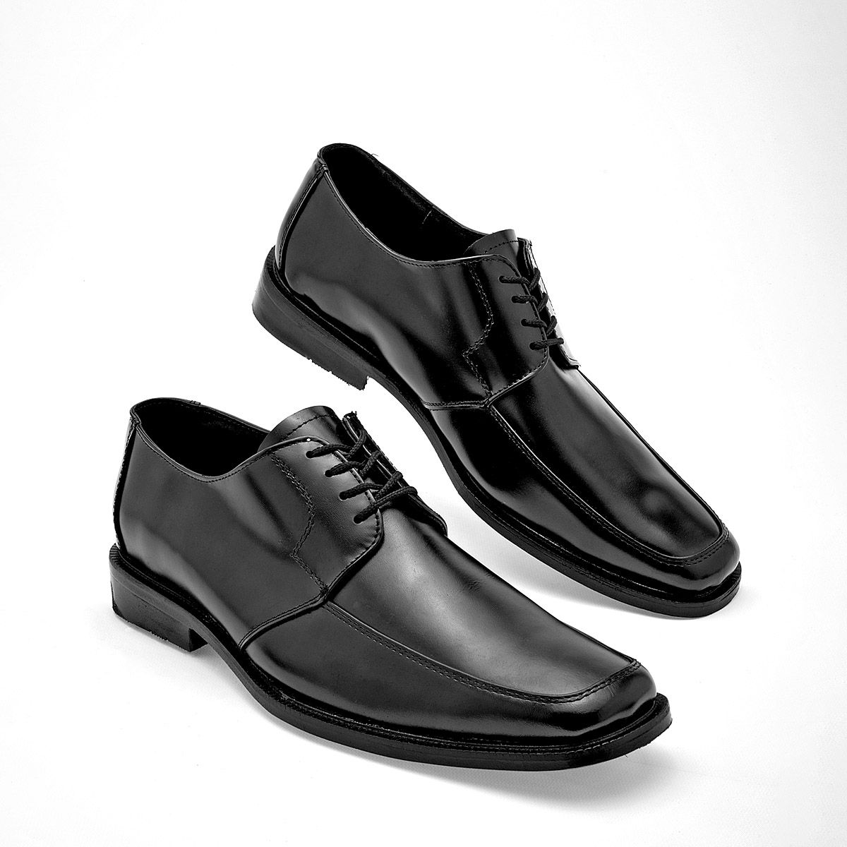 ZAPATO DE VESTIR PIEL  HOMBRE LEDTHER 131 NEGRO OSCARIA