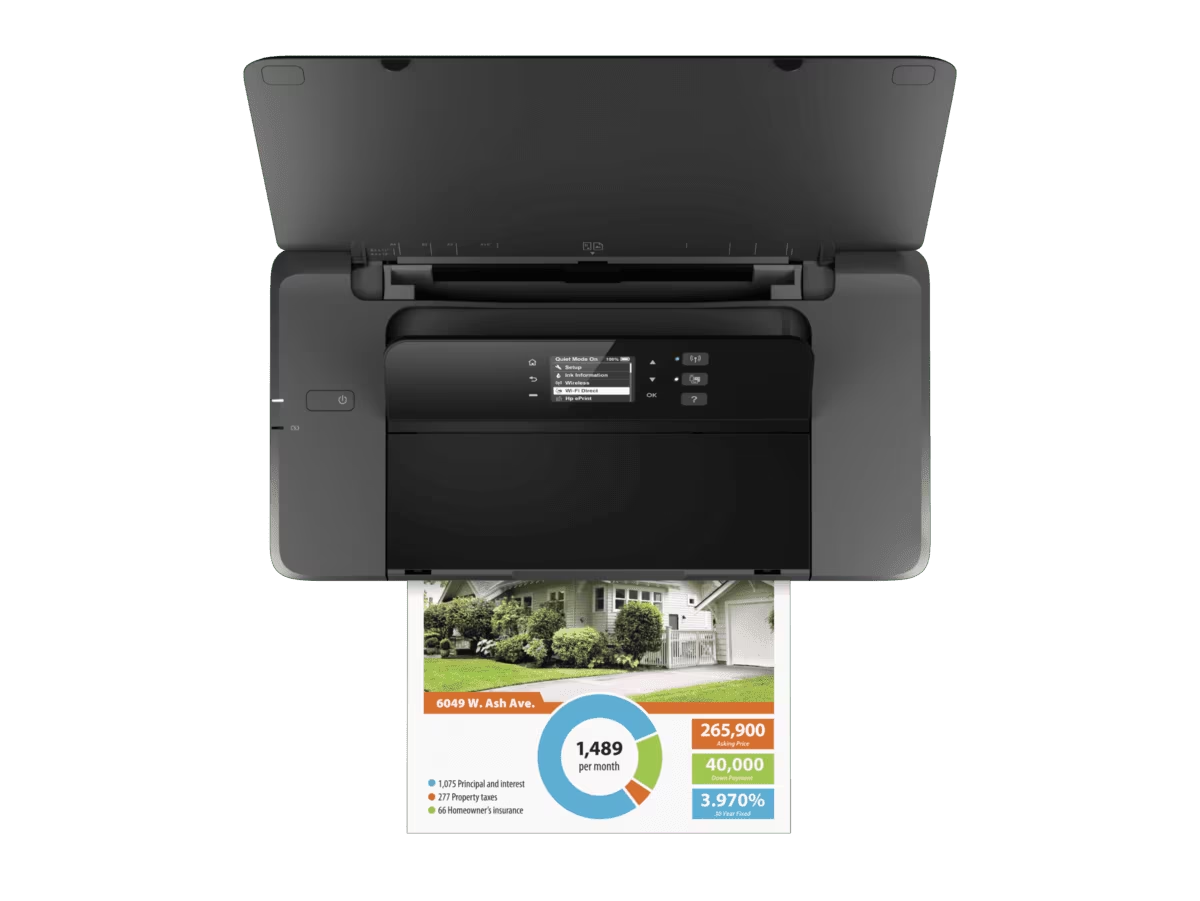 IMPRESORA PORTATIL HP OFFICEJET 200 A COLOR USB WIFI 9PPM WIN/MAC CZ993A