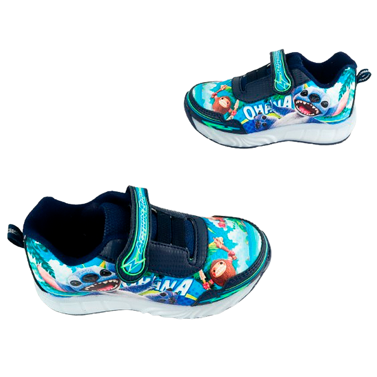 Tenis Lilo Y Stitch Niño Luces Leds Deportivo Cómodo 895-AM