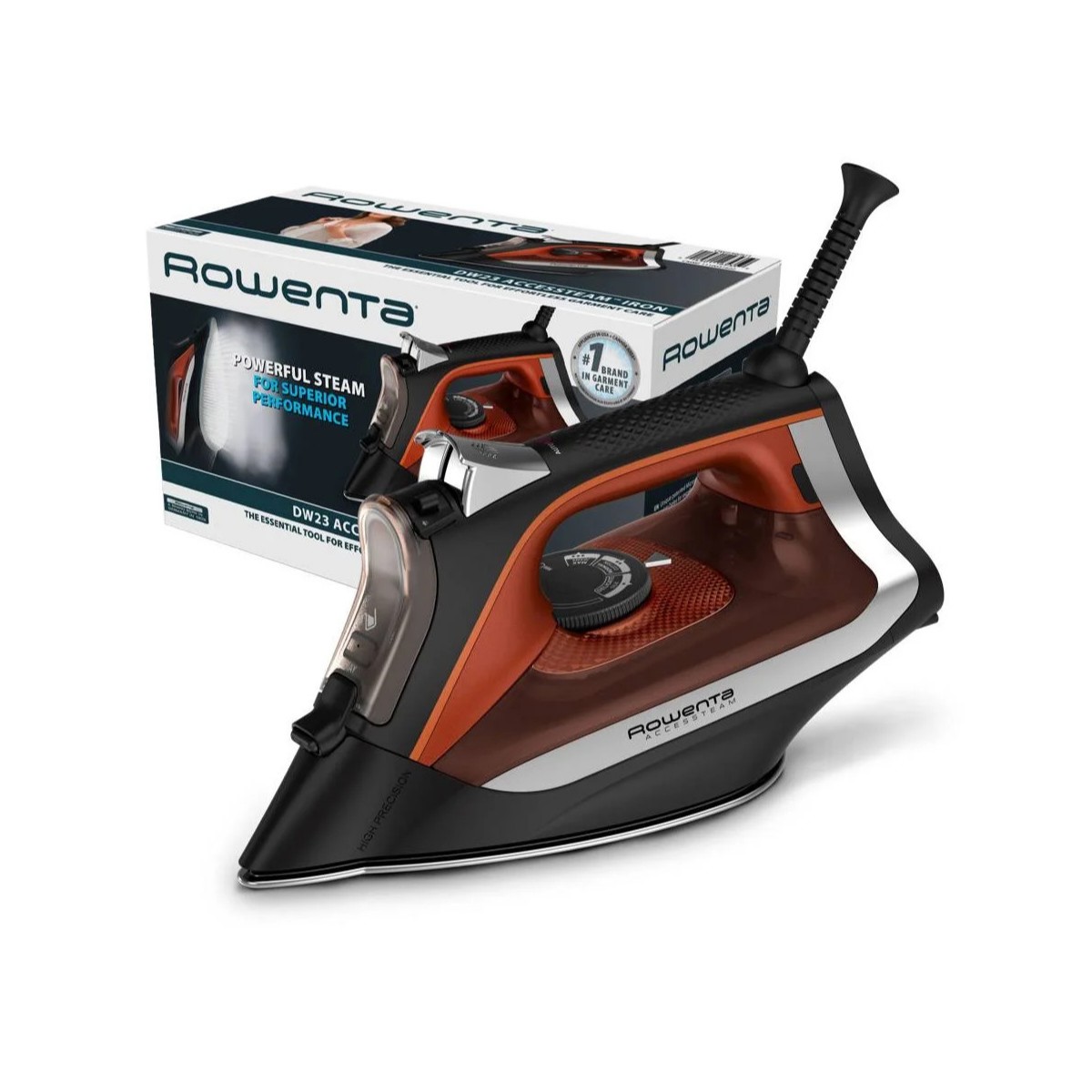 Plancha Rowenta de Vapor Accessteam DW2360U1  Acero Inoxidable