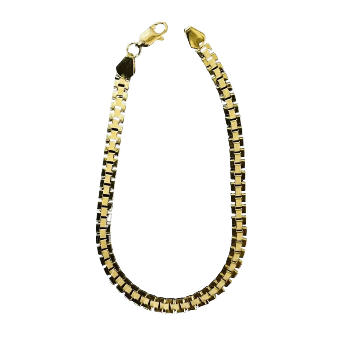 Pulsera Estilo Baby Rolex En Oro 10 Kilates + Obsequio