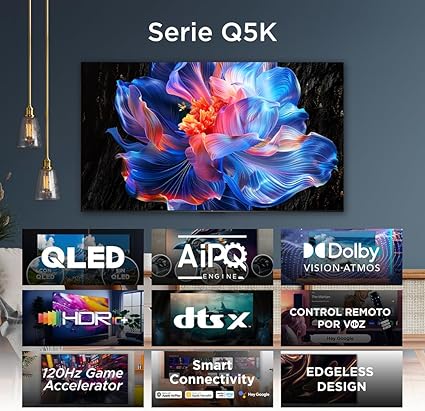 QLED TCL 65Q5K 65 GOOGLE 4K VOICE CONTROL