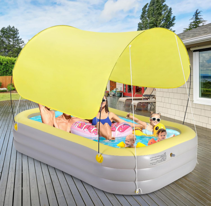 Alberca inflable familiar exterior interior