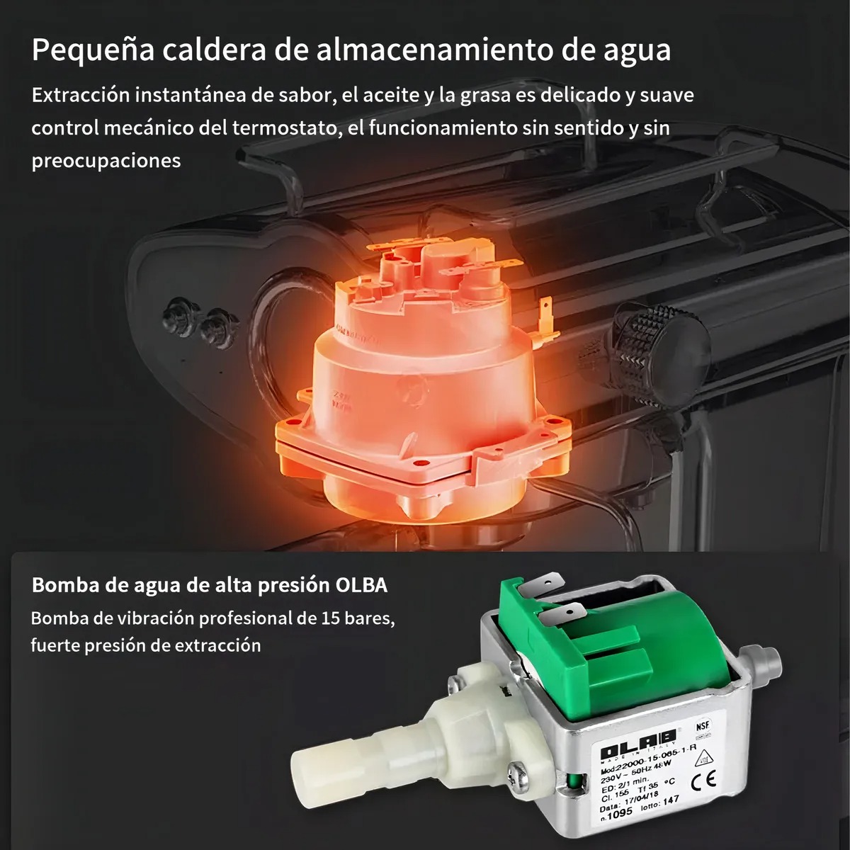Cafetera Portátil Semiautomática Crm-3017 1100w,cafetera electrica portatil cafetera expreso Blanco
