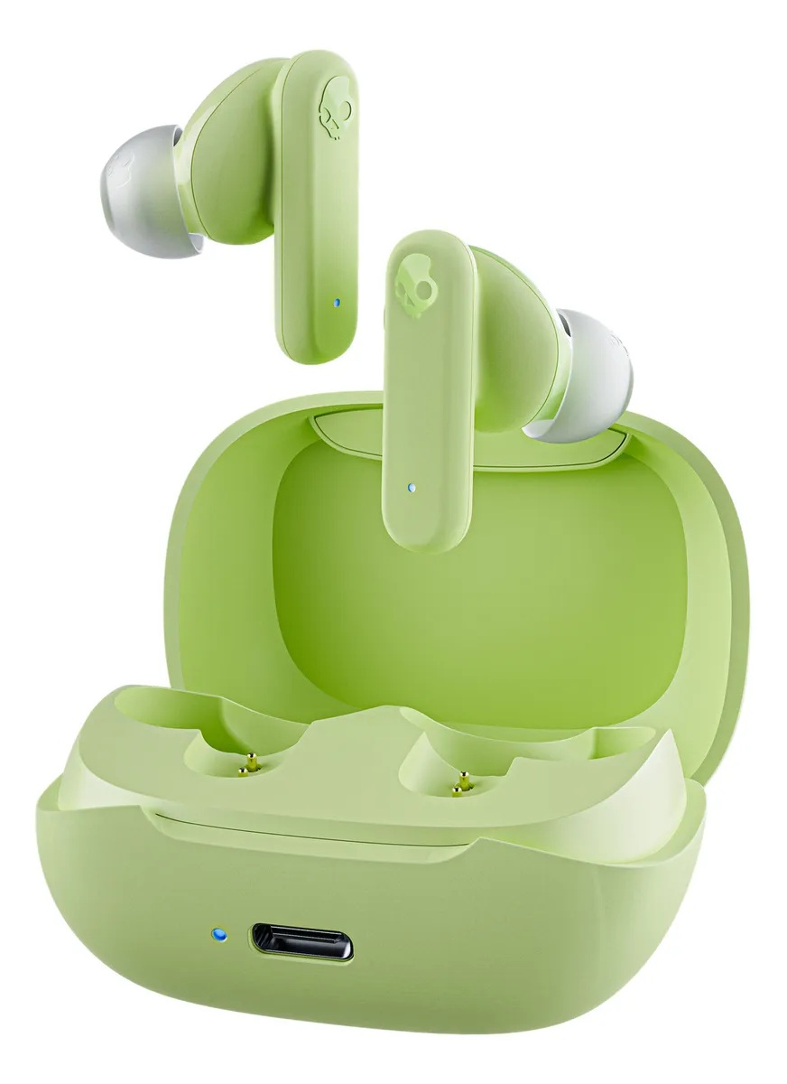 Audífonos Skullcandy Smokin Buds In Ear Inalámbricos Color Verde
