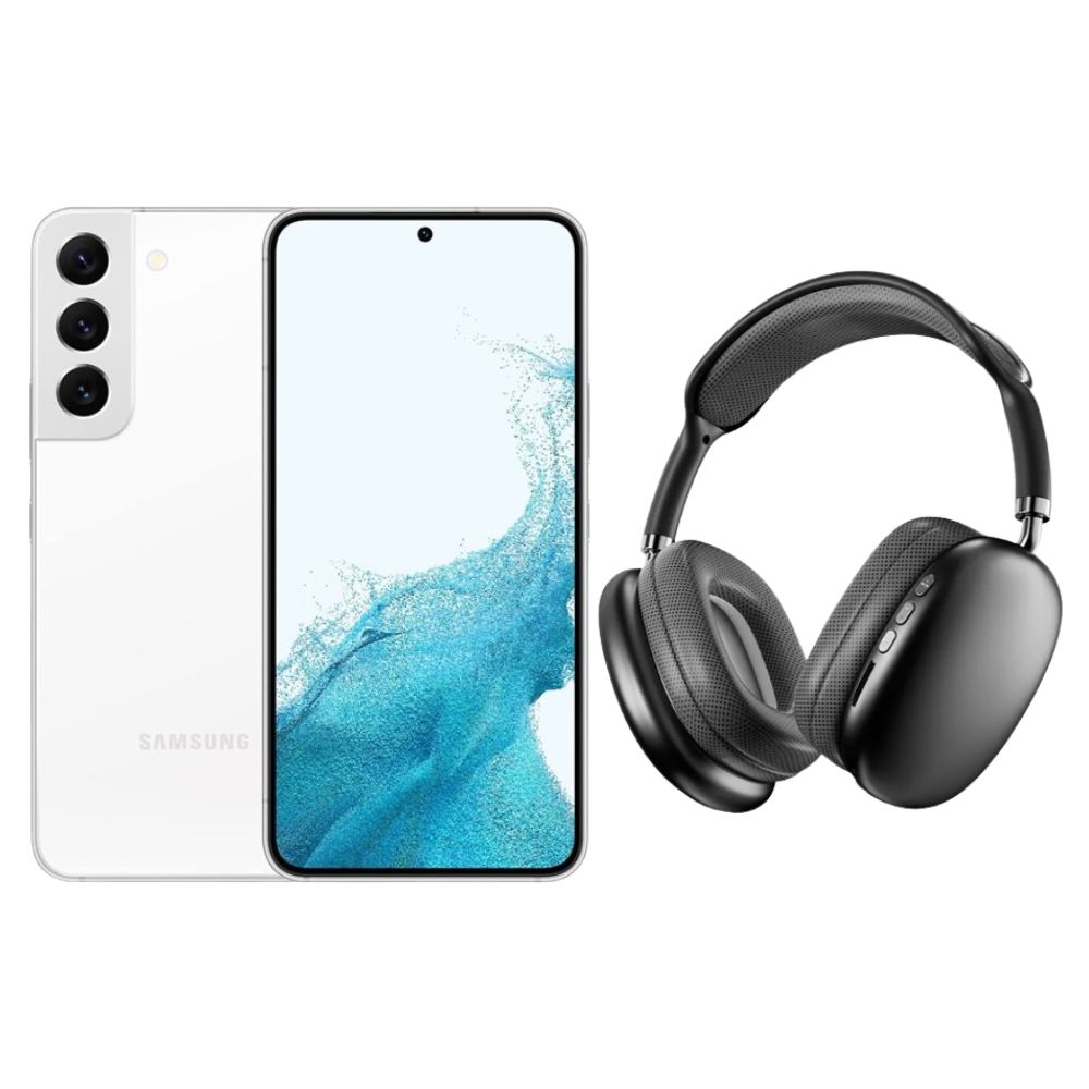 Galaxy S22 Plus 256GB Blanco Reacondicionado Grado A + Diadema Genérica
