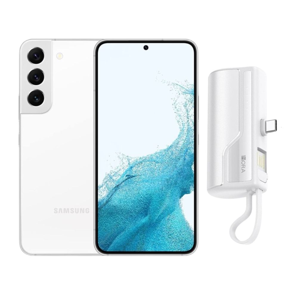 Galaxy S22 Plus 256GB Blanco Reacondicionado Grado A + Diadema Genérica