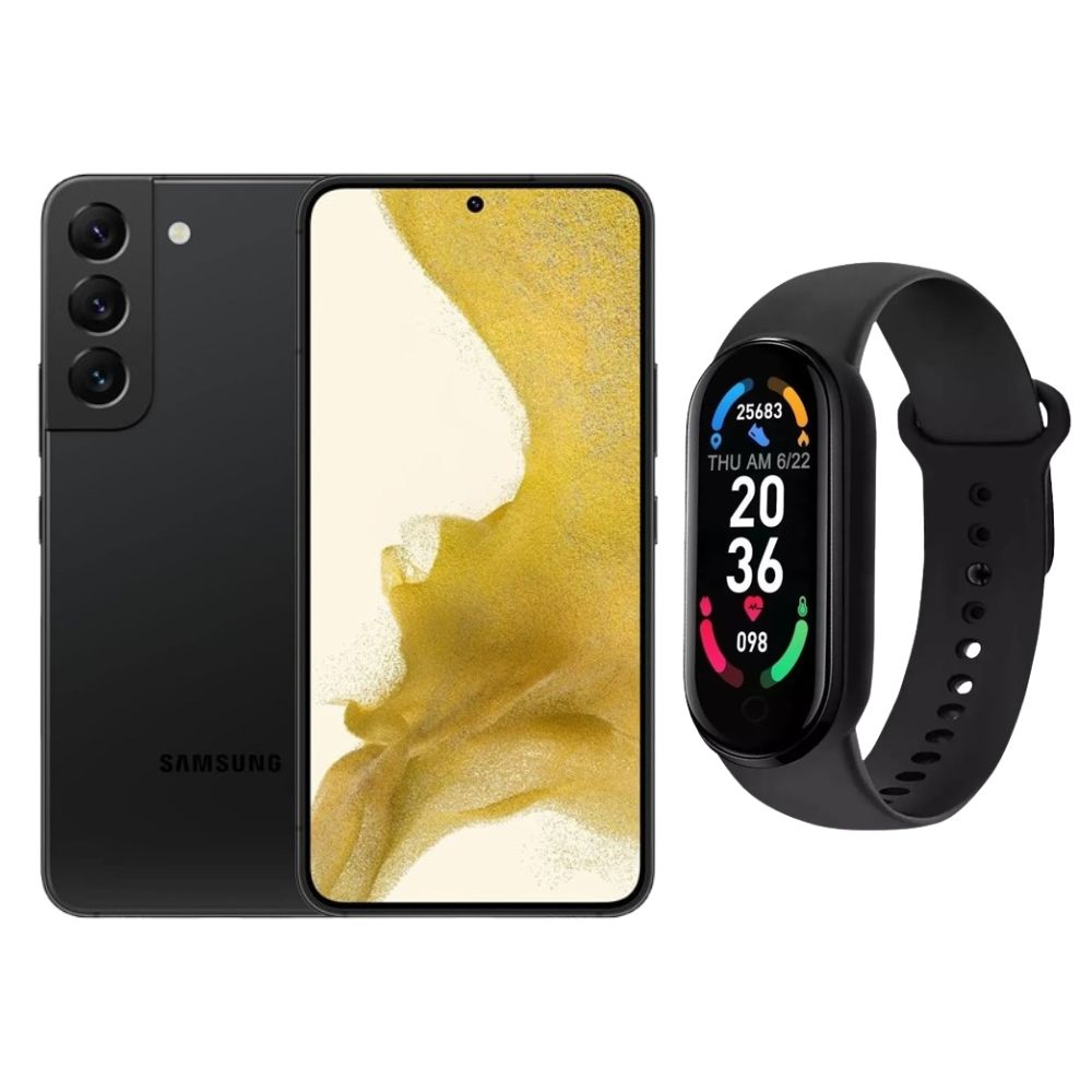 Galaxy S22 Plus 256GB Negro Reacondicionado Grado A + Brasalete Genéric