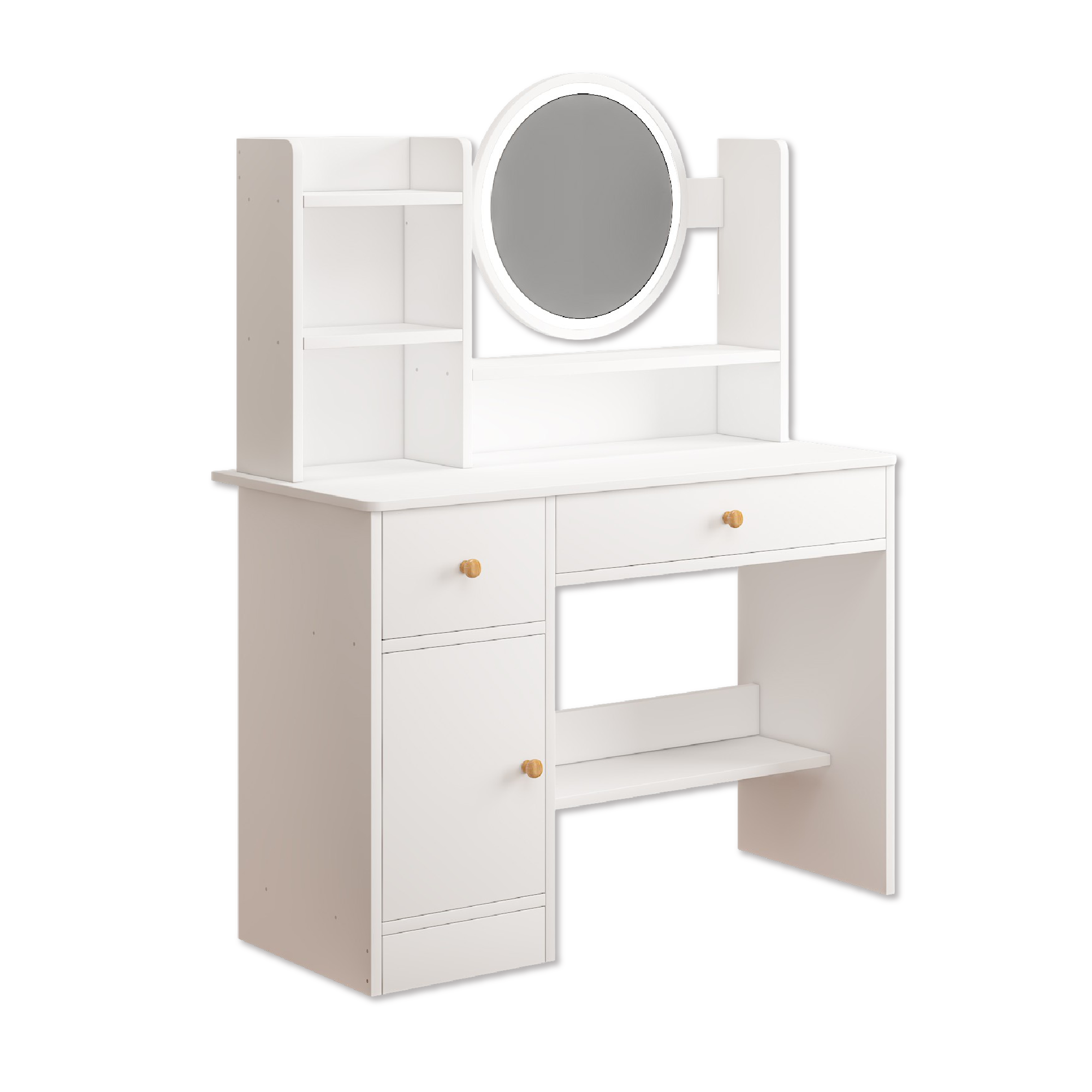 Escritorio Tocador Vanity Blanco Infantil -ELLY