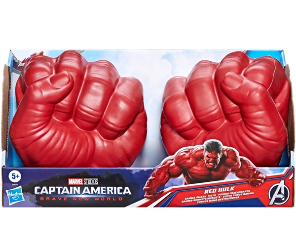 Marvel Súper Puños Gamma De Hulk Rojo