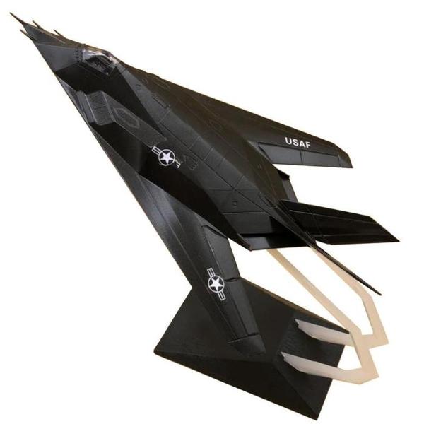 F-117 NightHawk Lockheed Stealth MXFNK-001 172 F-117 NightHawk by Lockheed Martin 39x6x26cm MetalPlástico Base Plástico Negro, F-117 NightHawk
