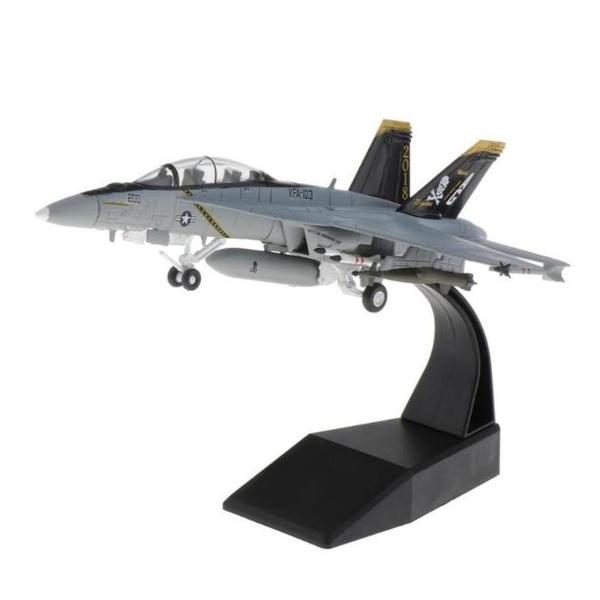 FA-18 Hornet by McDonnel Douglas MXFAH-001 1100 18x14x9cm MetalPlástico Base Plástico Gris, FA-18 Hornet