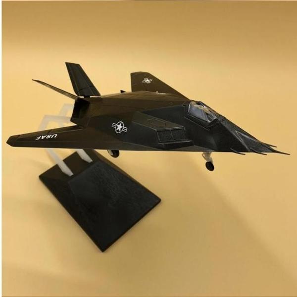 F-117 NightHawk Lockheed Stealth MXFNK-001 172 F-117 NightHawk by Lockheed Martin 39x6x26cm MetalPlástico Base Plástico Negro, F-117 NightHawk
