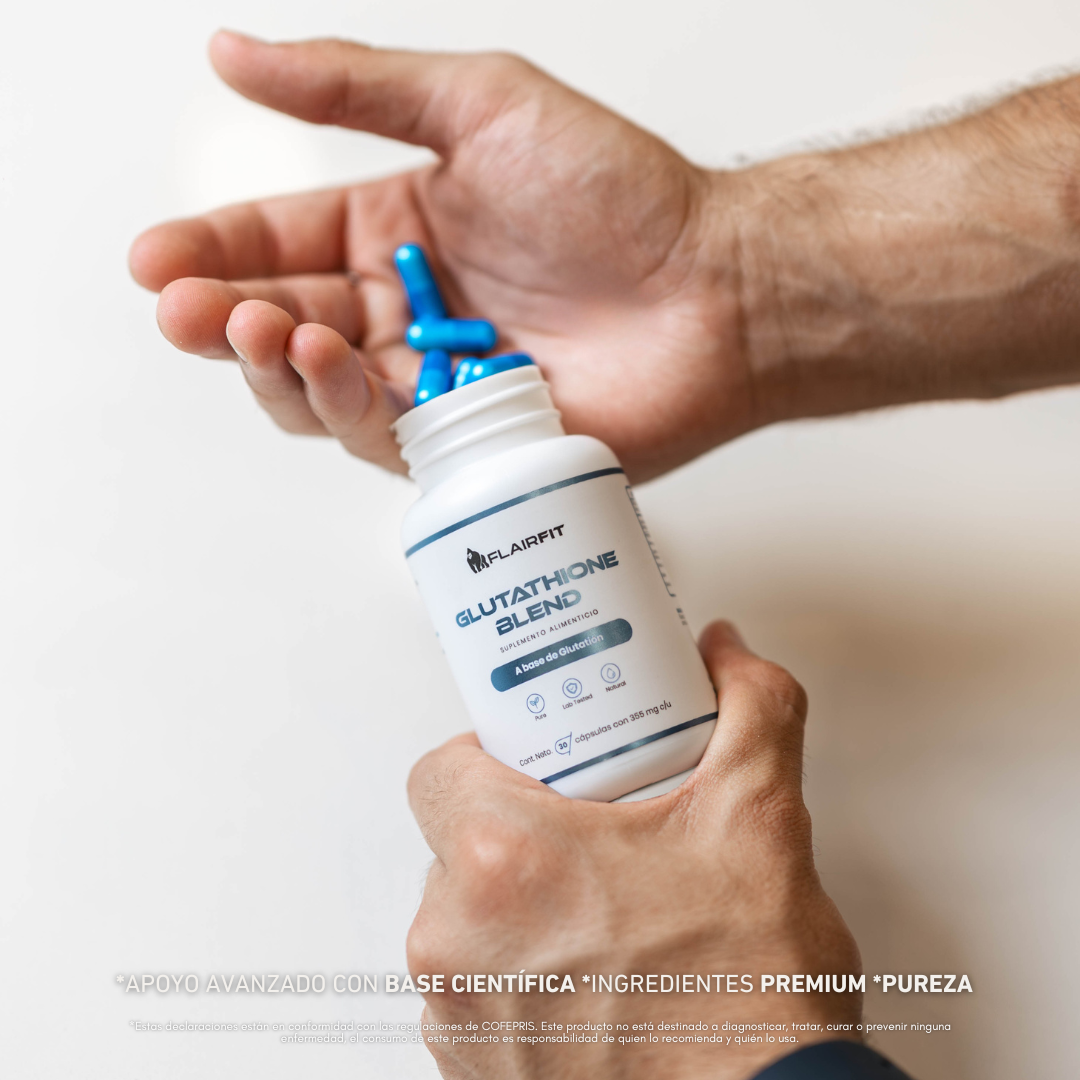 glutathione blend para que sirve Suplemento Premium Flairfit® Glutatión Glutathione Blend