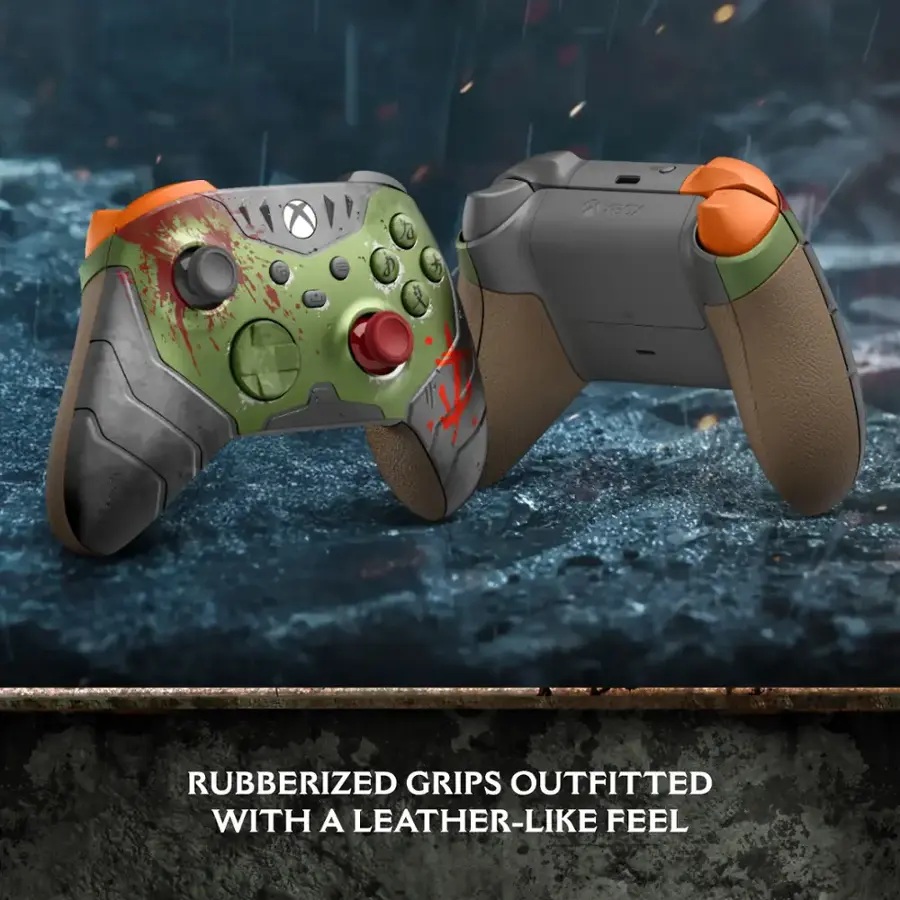 Control Inalambrico Microsoft XBOX Modelo Doom The Dark Ages Edicion Limitada para Series X/S/One Modelo 1914
