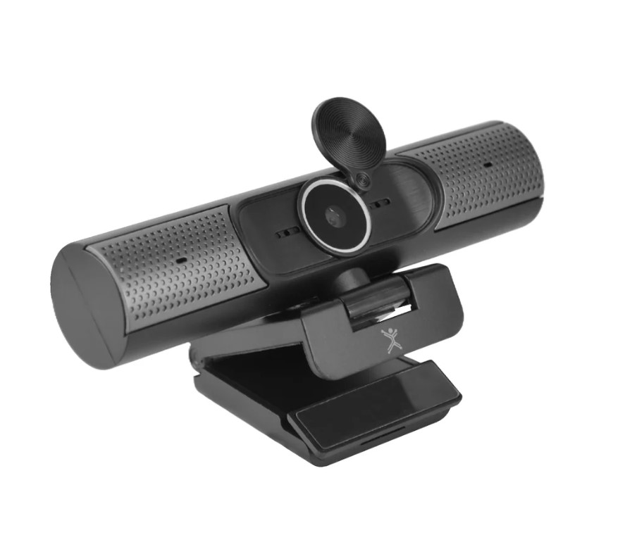 Cámara Web Perfect Choice PC-320531 con bocina dual integrada para videoconferencias 2K 5MP Lenso