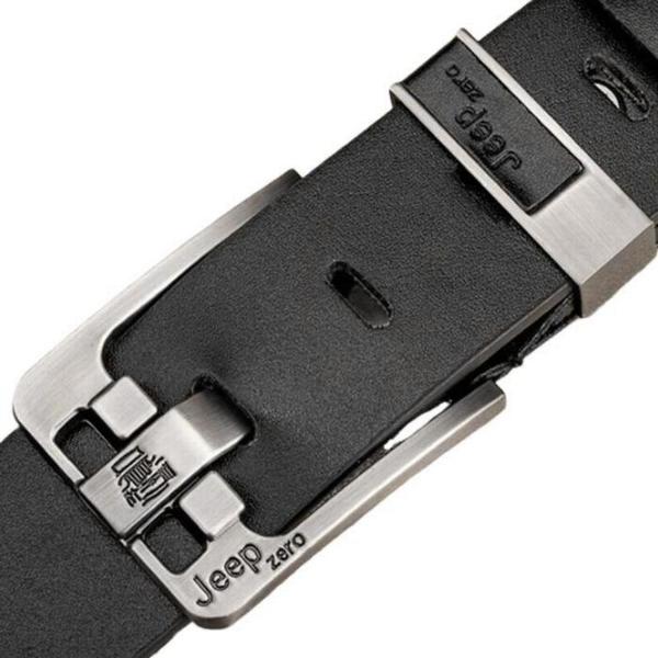Sujetadores cuero metal casuales MXTBU-009 1Pza 120cm Negro CueroMetal Masculino, BeltStyleBlack