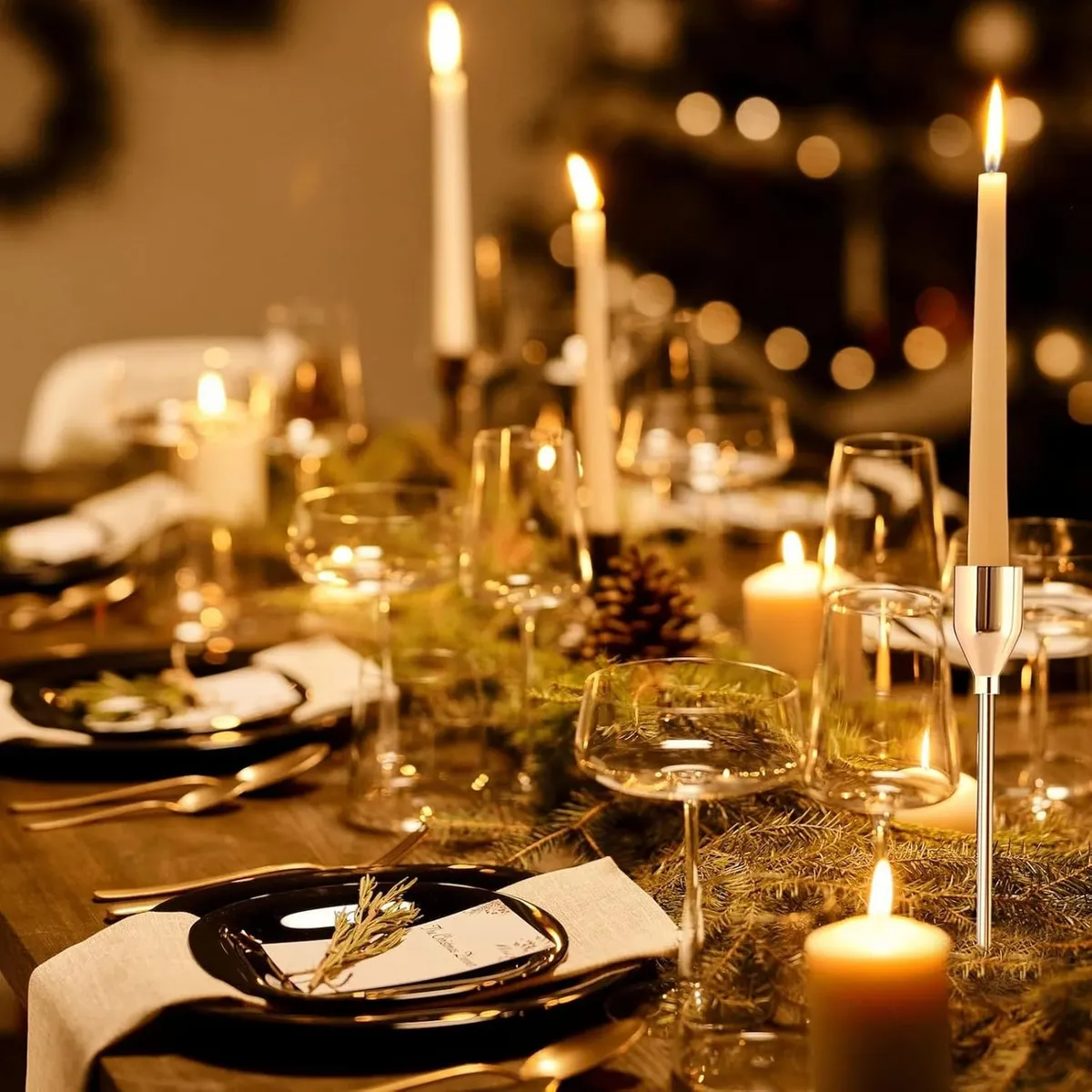 3pzs Candelabros Para Boda Comedor Metalico Mesa Decorativo