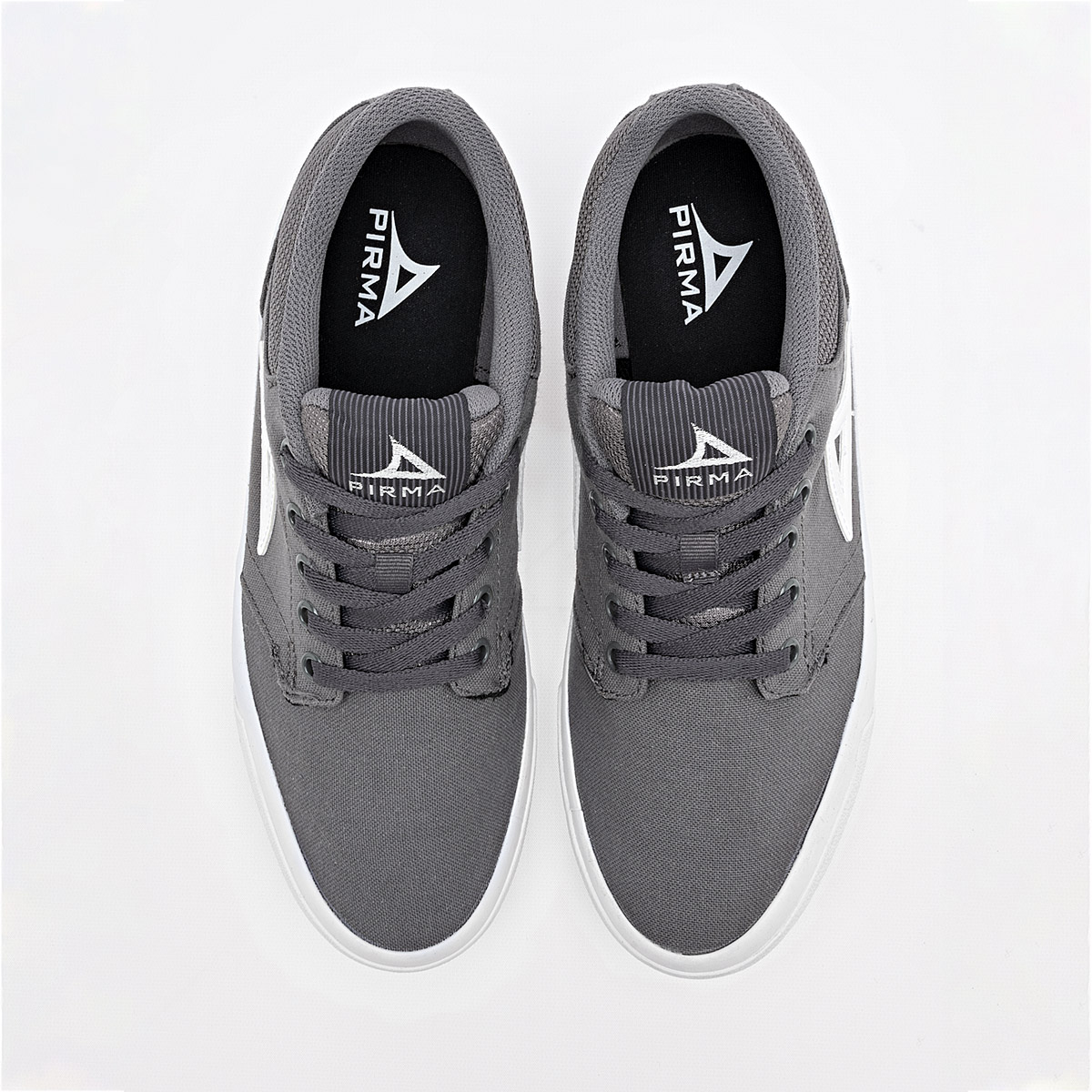 ZAPATO CASUAL HOMBRE PIRMA 6034 GRIS BLANCO 