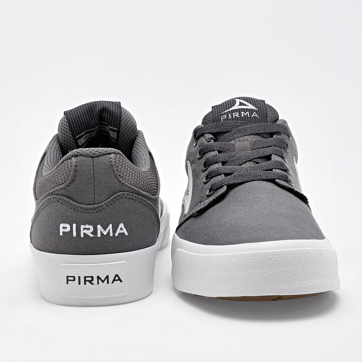 ZAPATO CASUAL HOMBRE PIRMA 6034 GRIS BLANCO 