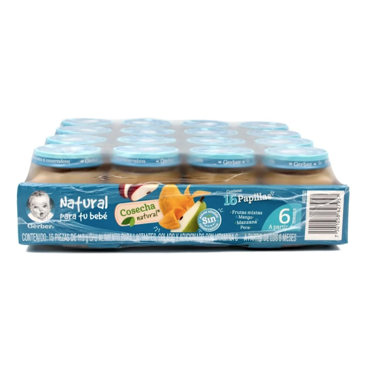 Papillas Gerber Etapa 2 113 Gr 16 Pz