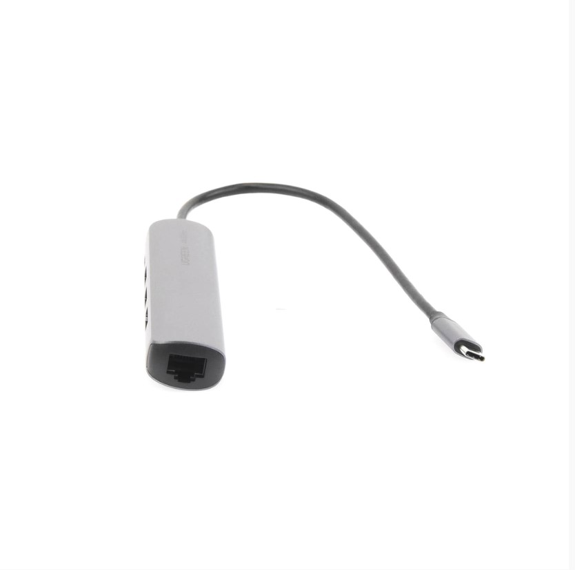 HUB USB-C (Docking Station) 5 en 1,  10919  UGREEN Ultra Delgado 2 USB-A 3.1 a (5 Gbps) Pequeño y Ligero, Caja de Aluminio.