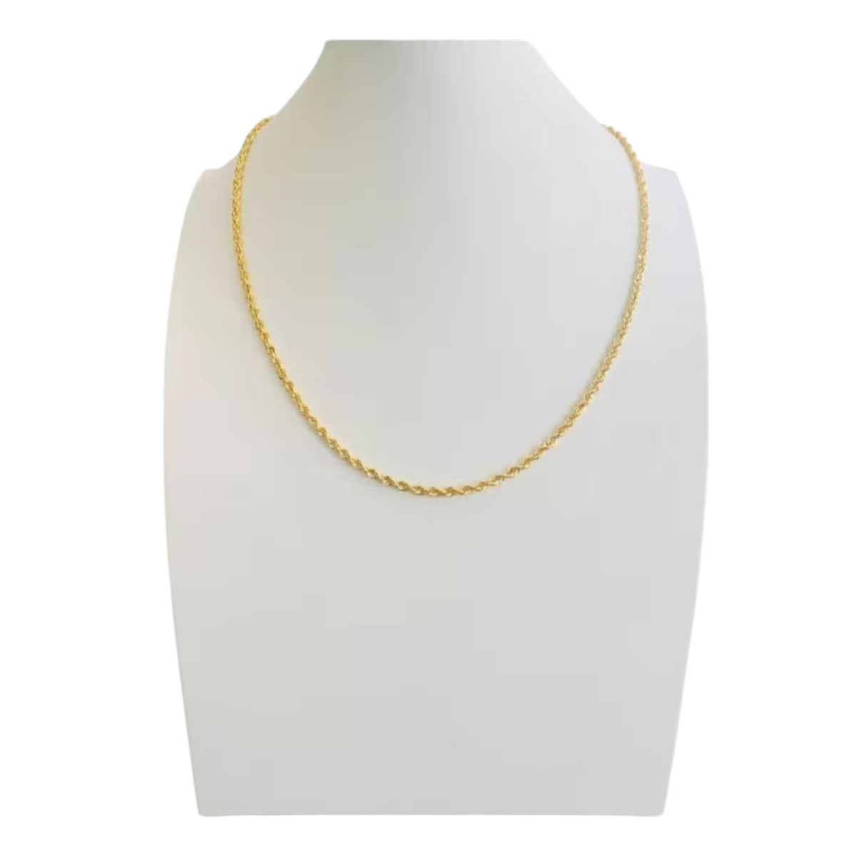 Cadena Torzal 60 cm X 5 mm Oro 14k + Obsequio
