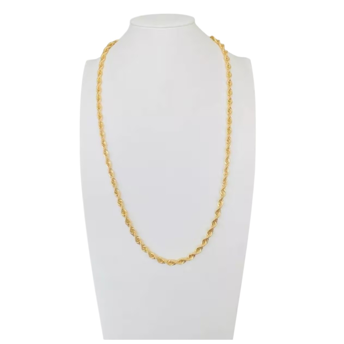 Cadena Torsal 60 Cm X 6 Mm Oro 14 K + Obsequio