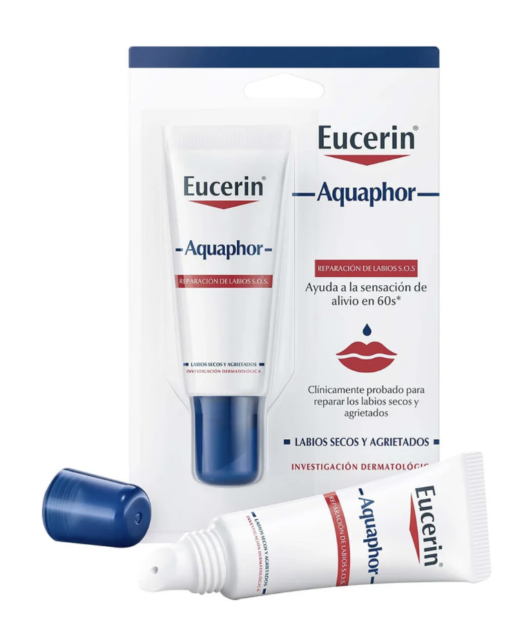 Protector Labial Eucerin Reparador Aquaphor Sos 9.5g/10ml