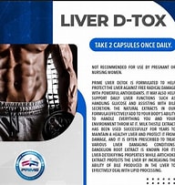 Liver D-Tox – Prime Pharma | Limpieza Hepática y Protección 60 Tabletas