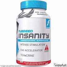 Insanity – Nubreed | Termogénico Hardcore Quema Grasa | 45 Cápsulas