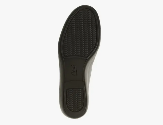 Zapato Flexi Mujer De Servicio/clínico Piel 18113neg