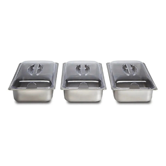 Bandeja Bufetera Proctor Silex 34300 3 Bandejas Plateado