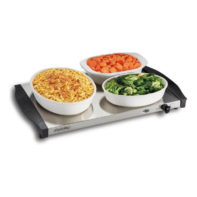 Bandeja Bufetera Proctor Silex 34300 3 Bandejas Plateado