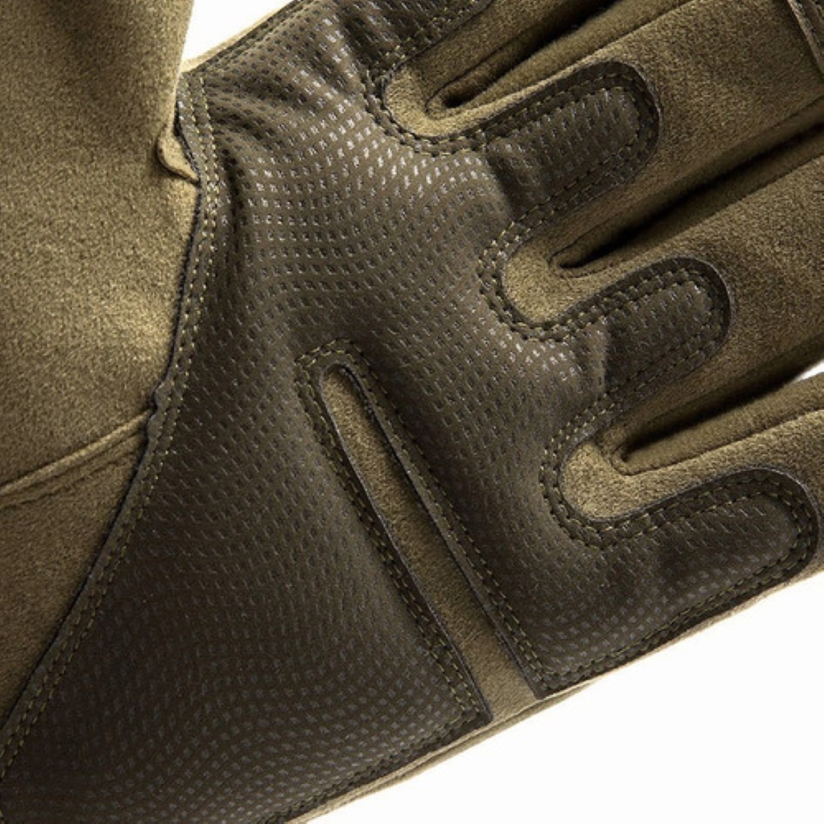 Guantes Tácticos Militares Con Dedos Completos Verde M