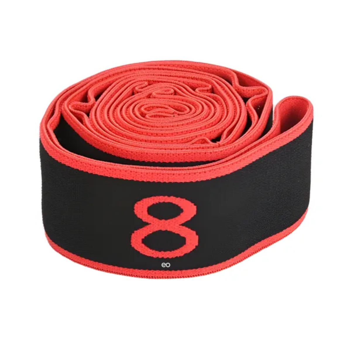 Banda Para Estiramiento Strech Fitness Yoga Ballet 8 Tamaños Rojo