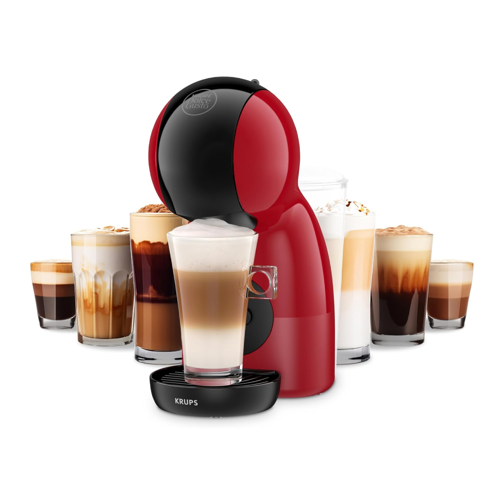 Cafetera Multibebidas Cápsulas Krups Dolce KP1A0PMX Roja