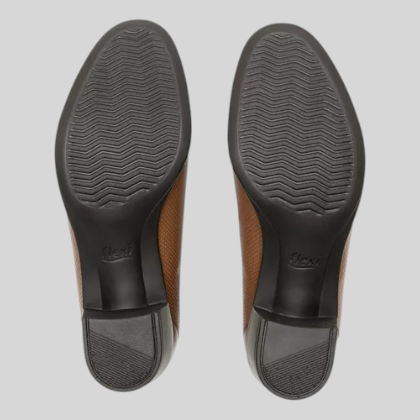 Zapato Flexi Mujer Casual Piel Con Tacón 110403caf