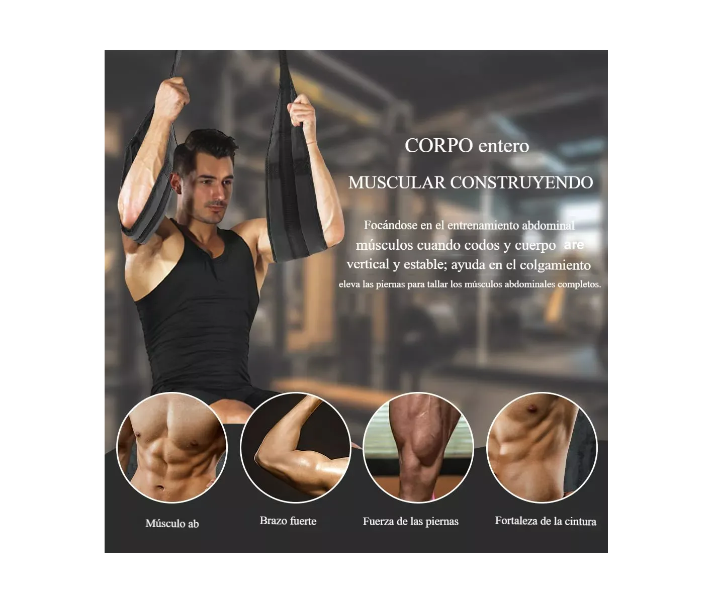 Cinturón Auxiliar De Entrenamiento De Músculos Abdominales